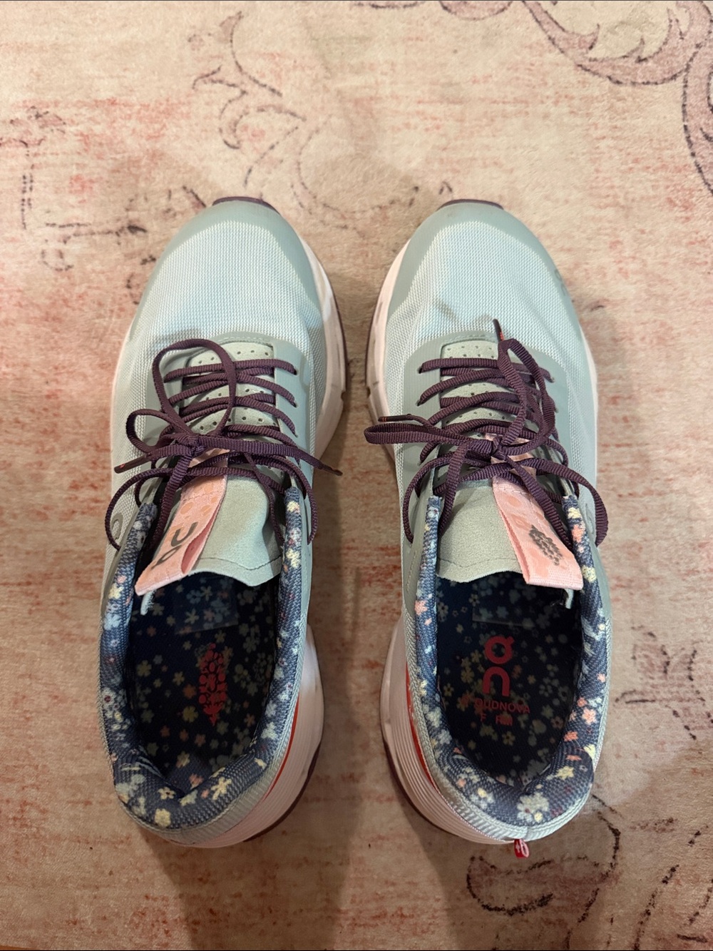 On Running x Free People Women's Light Blue Running Sneakers